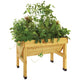Takasho VegTrug Small Raised Garden Bed 1M Natural – view 2