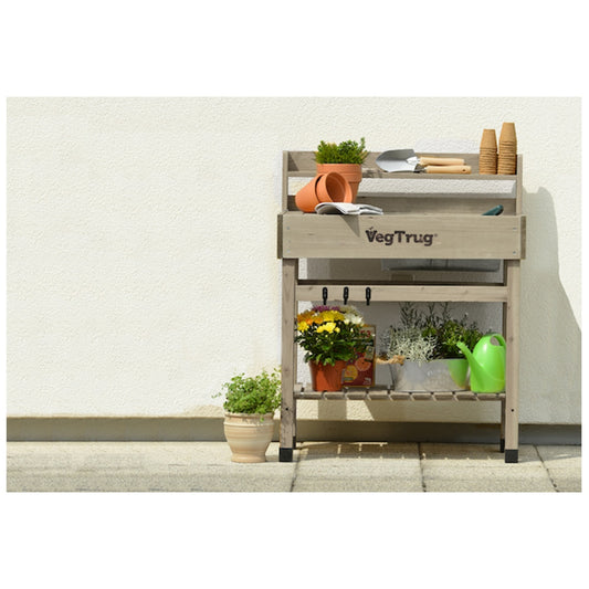 Takasho VegTrug Potting Table Grey – view 2