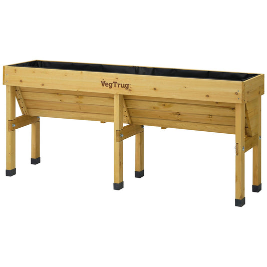 Takasho VegTrug Medium WallHugger 1.8m Natural