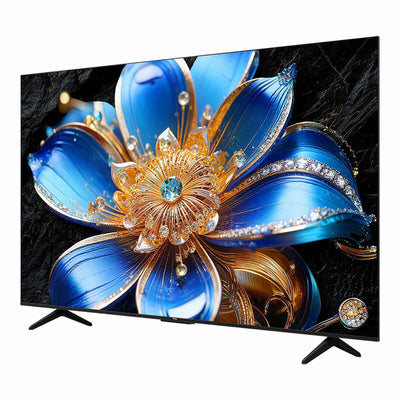 TCL 50 Inch QLED Google 4K UHD Television 50P7LS Black Stylish