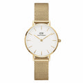 Daniel Wellington Petite Evergold 28mm Women's Watch Gold Mesh Strap DW00100350