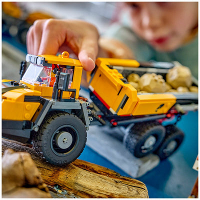 LEGO City Dump Truck and Front End Loader Building Set Ages 8 Plus 60494