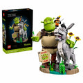 LEGO Shrek Donkey and Puss in Boots Figure Building Set Display Model 72423