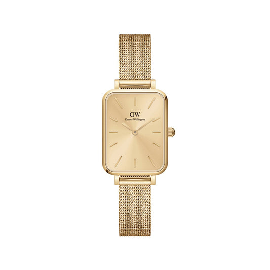 Daniel Wellington Quadro Unitone Women's Watch Gold Dial DW00100485