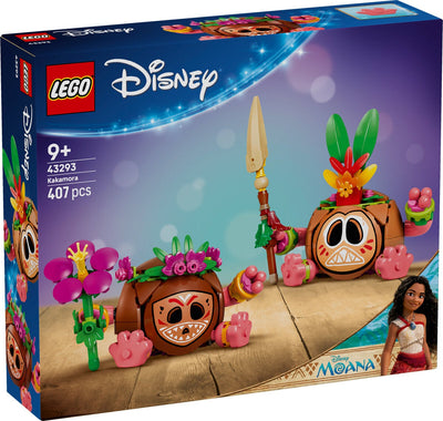 LEGO Disney Moana Kakamora Building Set 407 Pieces Display Model 43293