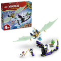 LEGO NINJAGO Zane Ice Dragon Battle Building Set 141 Pieces Ages 4 Plus 71865