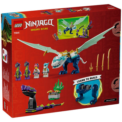 LEGO NINJAGO Zane Ice Dragon Battle Building Set 141 Pieces Ages 4 Plus 71865