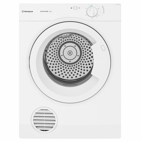Westinghouse EasyCare 300 4.5kg Vented Dryer Wall Mountable WDV457H3WB