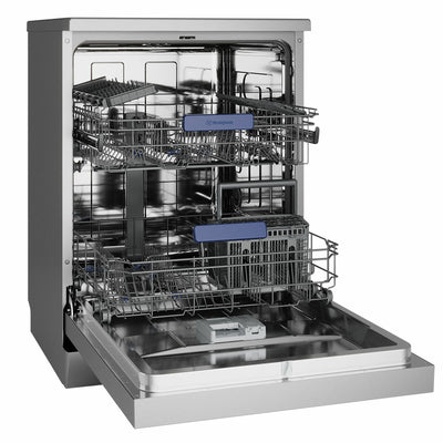 Westinghouse 60cm Freestanding Dishwasher WSF6602XC Silver, Capacity 14
