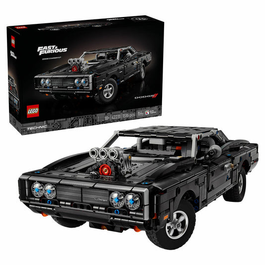 LEGO Technic Fast and Furious Dodge Charger RT Car Building Set 42231