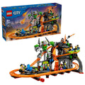 LEGO City Lava Land Roller Coaster Park Building Set 1165 Pieces 60501