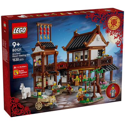 LEGO Chinese Festivals Ancient Moon Gazing Inn Building Set 1530 Pieces 80121