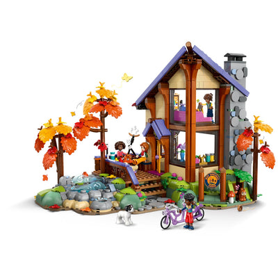 LEGO Friends Cosy Fall Forest Cabin Building Set 1229 Pieces 42705