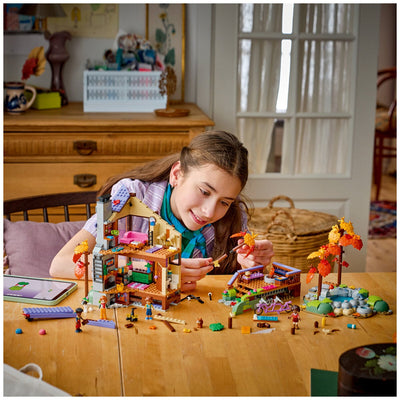 LEGO Friends Cosy Fall Forest Cabin Building Set 1229 Pieces 42705