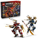 LEGO NINJAGO Twin Titan Mechs Action Figures Building Set 1707 Pieces 71870