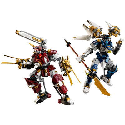 LEGO NINJAGO Twin Titan Mechs Action Figures Building Set 1707 Pieces 71870