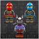 LEGO NINJAGO Twin Titan Mechs Action Figures Building Set 1707 Pieces 71870 — image 7