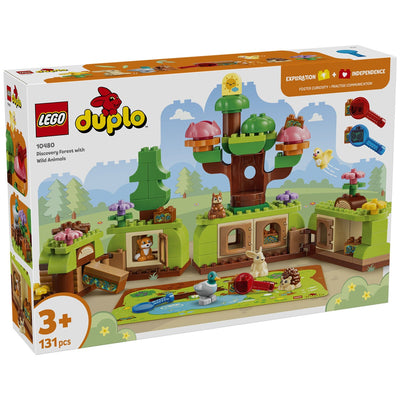LEGO DUPLO Discovery Forest With Wild Animals Building Set 131 Pieces 10480
