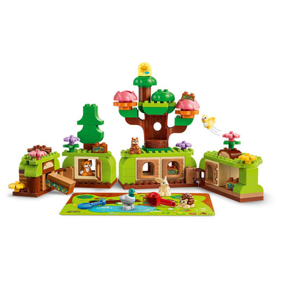 LEGO DUPLO Discovery Forest With Wild Animals Building Set 131 Pieces 10480