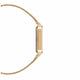 Daniel Wellington Quadro Women's Watch White Square Dial Gold Mesh DW00100556 — image 7