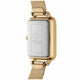 Daniel Wellington Quadro Women's Watch White Square Dial Gold Mesh DW00100556 — image 5