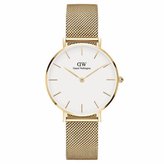 Daniel Wellington Petite Evergold Women's Watch White Dial Quartz DW00100348