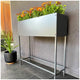 Greenlife Raised Planter Box 800 x 240 x 800mm 2 Pack Galvanised Steel — image 3