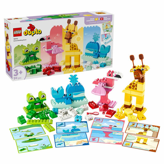 LEGO DUPLO Animal Building Game Learning Toy 94 Bricks Ages 3 Plus 10472