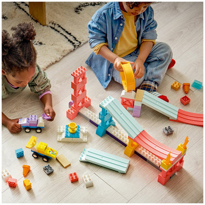 LEGO DUPLO Town 3 in 1 Creative Ramps Building Set With Vehicles 10478