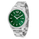 JAG Apollo Mens Watch Green Dial Stainless Steel Quartz Silver J2902A — image 2