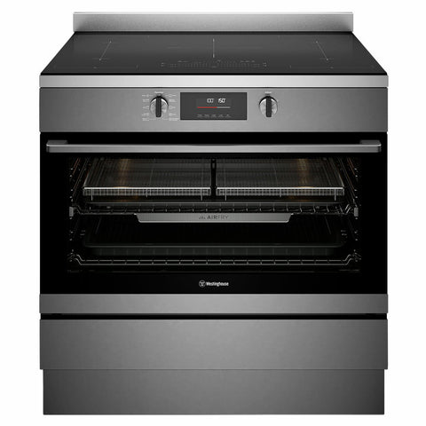 Westinghouse 900mm Freestanding Induction Pyrolytic Oven AirFry WFEP9757DD