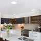 Illume 300mm Square Flush Mount Skylight Alternative - Aluminium - No Heat Transfer