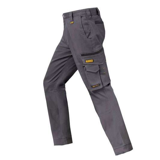 Dewalt Acoma Prostretch Trousers Size 34 - Grey - Flexibility & Comfort