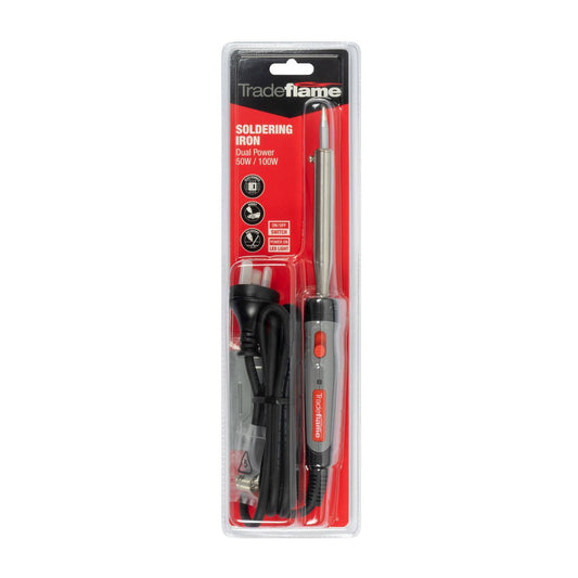 Tradeflame Soldering Iron - 50W/100W - Dual Power - Interchangeable Tips – view 2 - Auzzistore