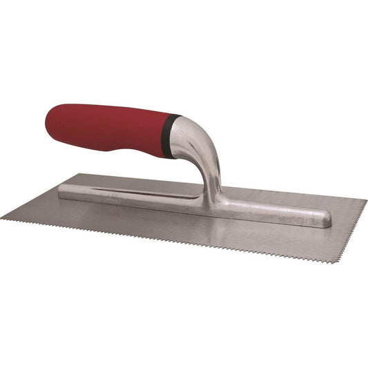 DTA Australia Trowel - 6mm - Bright Steel - V Notch Design - Auzzistore
