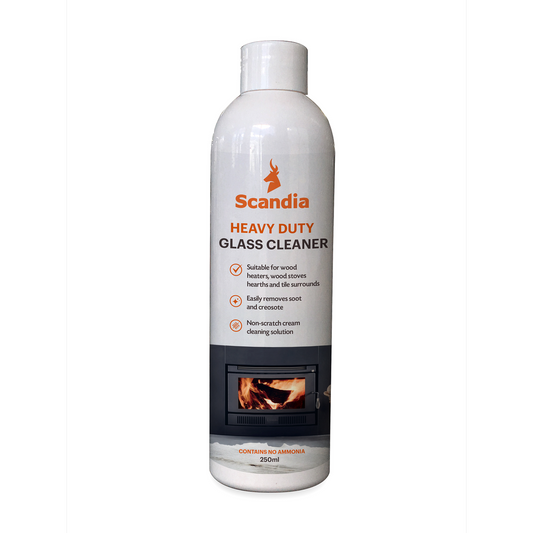 Scandia Heavy Duty Glass Cleaner 250ml Non-Scratch Cream Solution