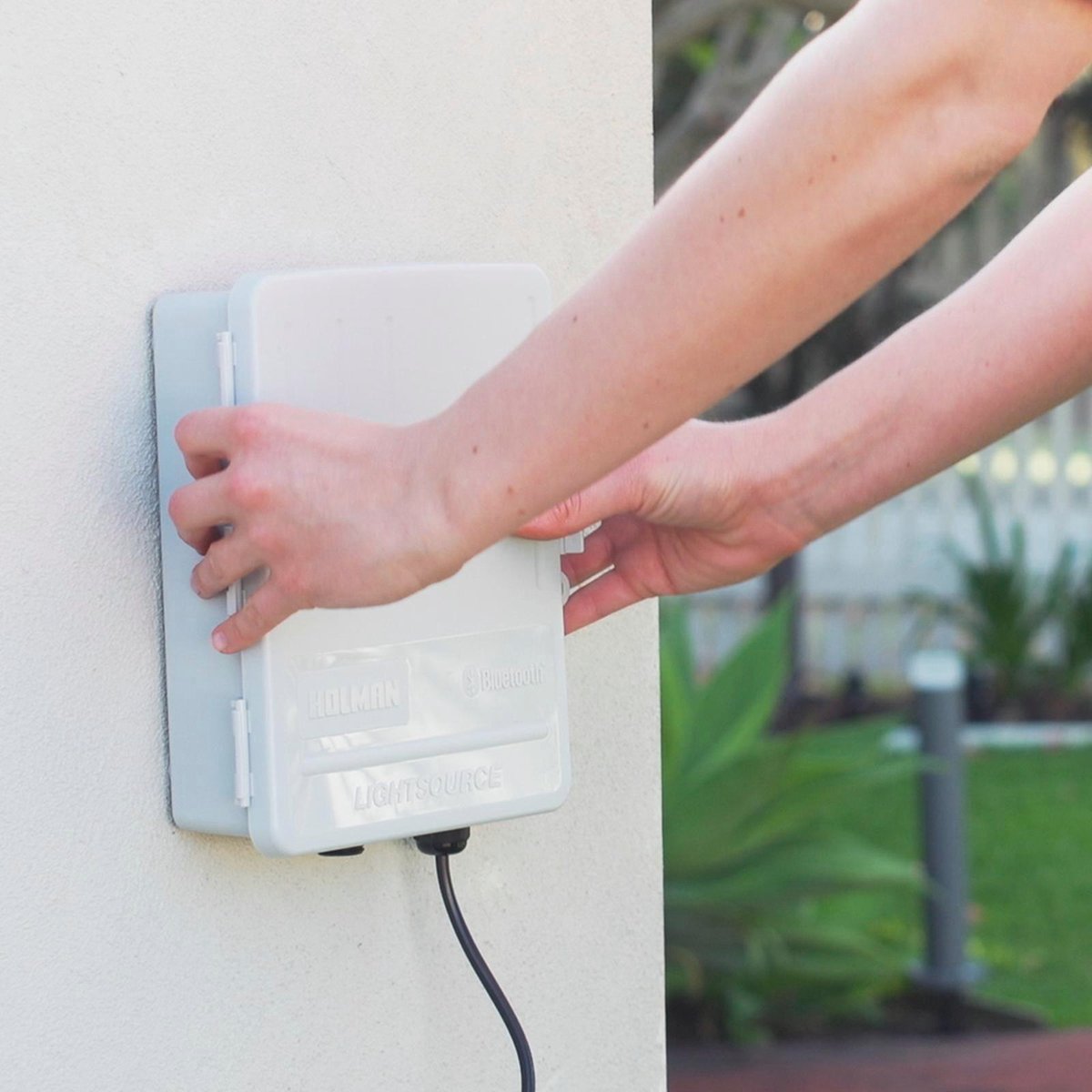 Holman Warm White Garden Light Transformer Hub 60W Durable Easy Install