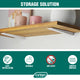 Carinya Floating Shelf Bracket - 189 x 39mm - White - 50kg Load Capacity