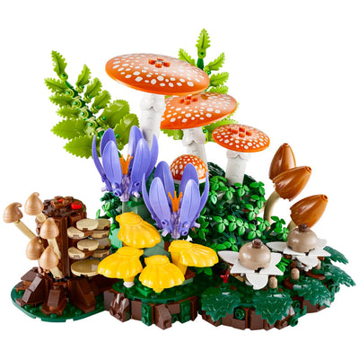 LEGO Botanicals Woodland Mushrooms Building Set 806 Pieces Home Decor 11505
