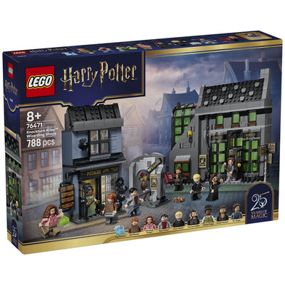 LEGO Harry Potter Knockturn Alley Wizarding Shops Building Set 788 Pieces 76471