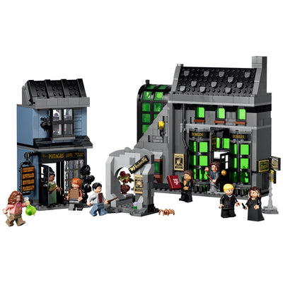 LEGO Harry Potter Knockturn Alley Wizarding Shops Building Set 788 Pieces 76471
