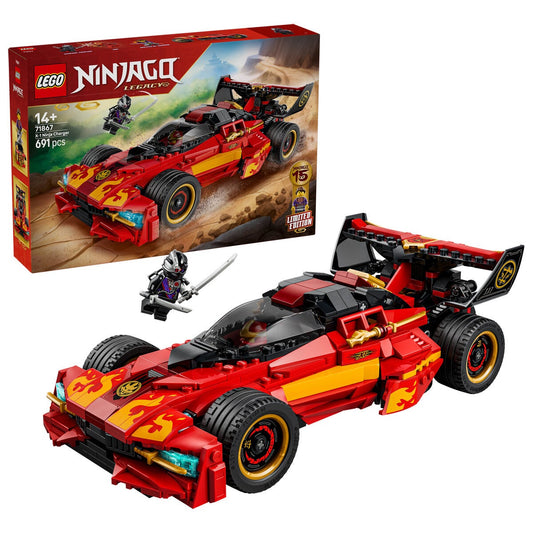 LEGO NINJAGO X-1 Ninja Charger 15th Anniversary Building Set 691 Pieces 71867