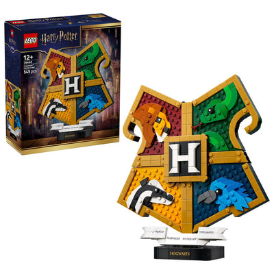 LEGO Harry Potter Hogwarts House Crest Building Set 545 Pieces Wall Decor 76462
