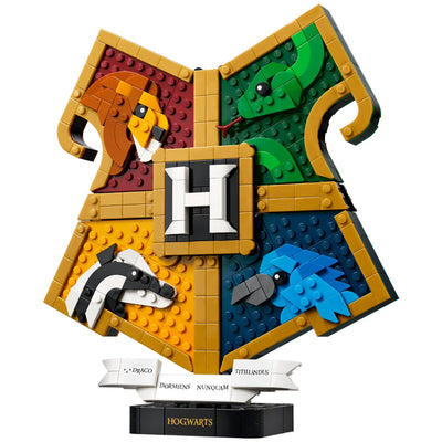 LEGO Harry Potter Hogwarts House Crest Building Set 545 Pieces Wall Decor 76462