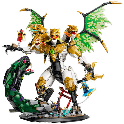 LEGO NINJAGO Ultra Dragon Battle Building Set 2178 Pieces Ages 12 Plus 71872
