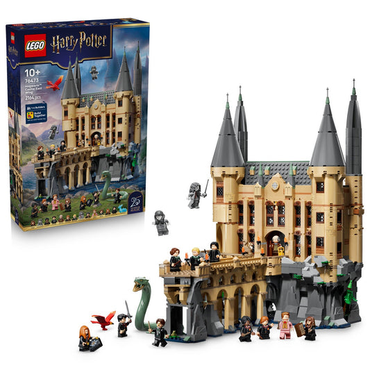 LEGO Harry Potter Hogwarts Castle East Wing Building Set 2164 Pieces 76473