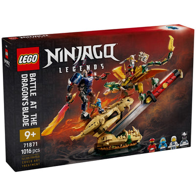 LEGO NINJAGO Battle at the Dragons Blade Display Building Set 1016 Pieces 71871