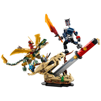 LEGO NINJAGO Battle at the Dragons Blade Display Building Set 1016 Pieces 71871