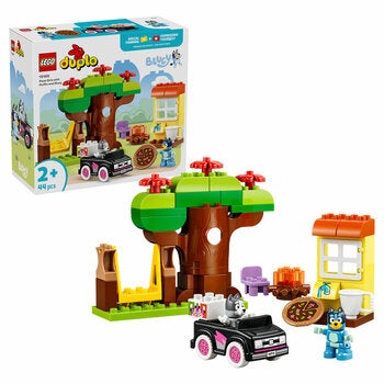 LEGO DUPLO Bluey Pizza Girls with Muffin and Bluey 10469 44 Piece Set