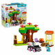 LEGO DUPLO Bluey Pizza Girls with Muffin and Bluey 10469 44 Piece Set